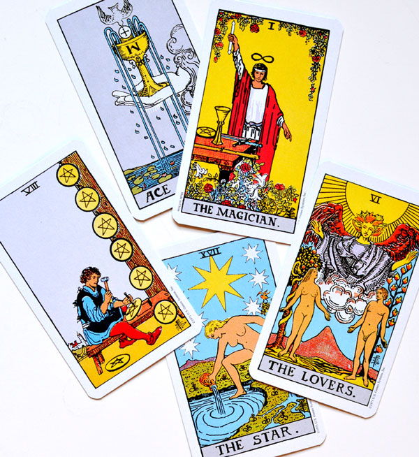 tarot spread shuffle